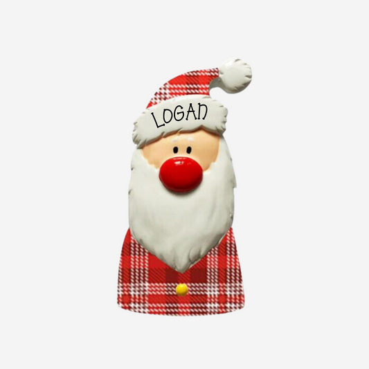 Santa in Plaid