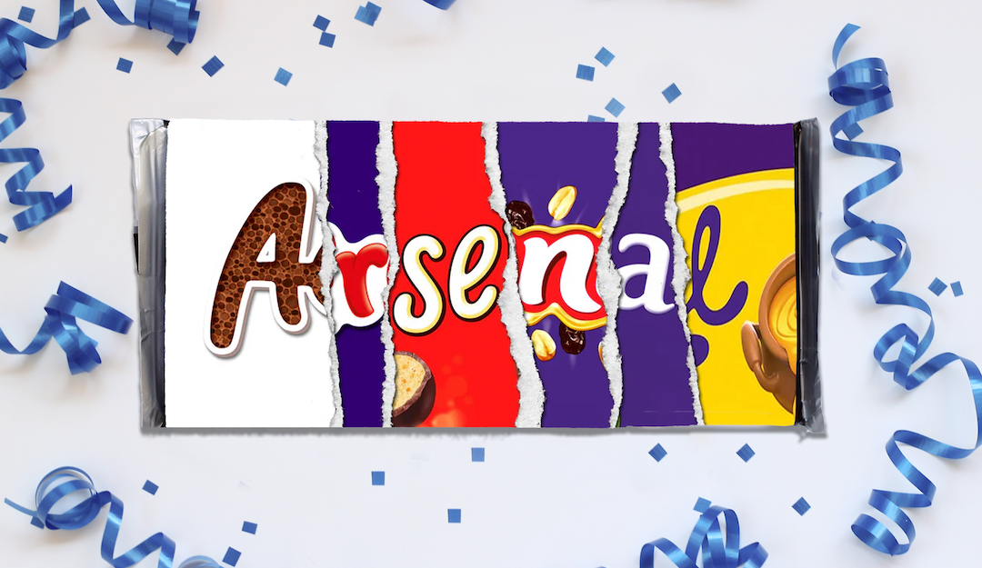 Arsenal Chocolate Bar