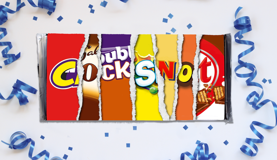 Cock Snot Chocolate Bar