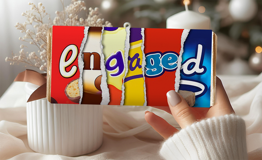 Engaged Chocolate Bar